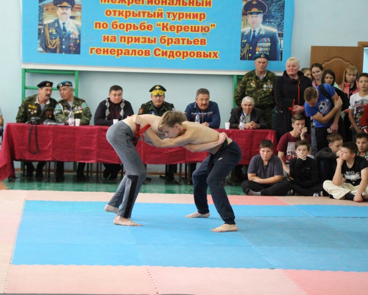 В Самарской области прошел турнир по чувашской национальной борьбе на поясах