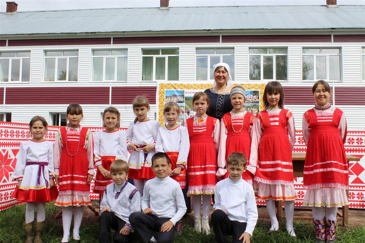 В новоганькинской школе учат бережному отношению к чувашской культуре
