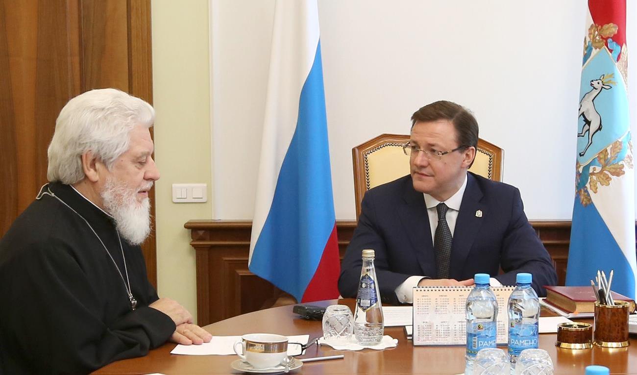 Дмитрий Азаров обсудил с митрополитом Сергием вопросы взаимодействия
