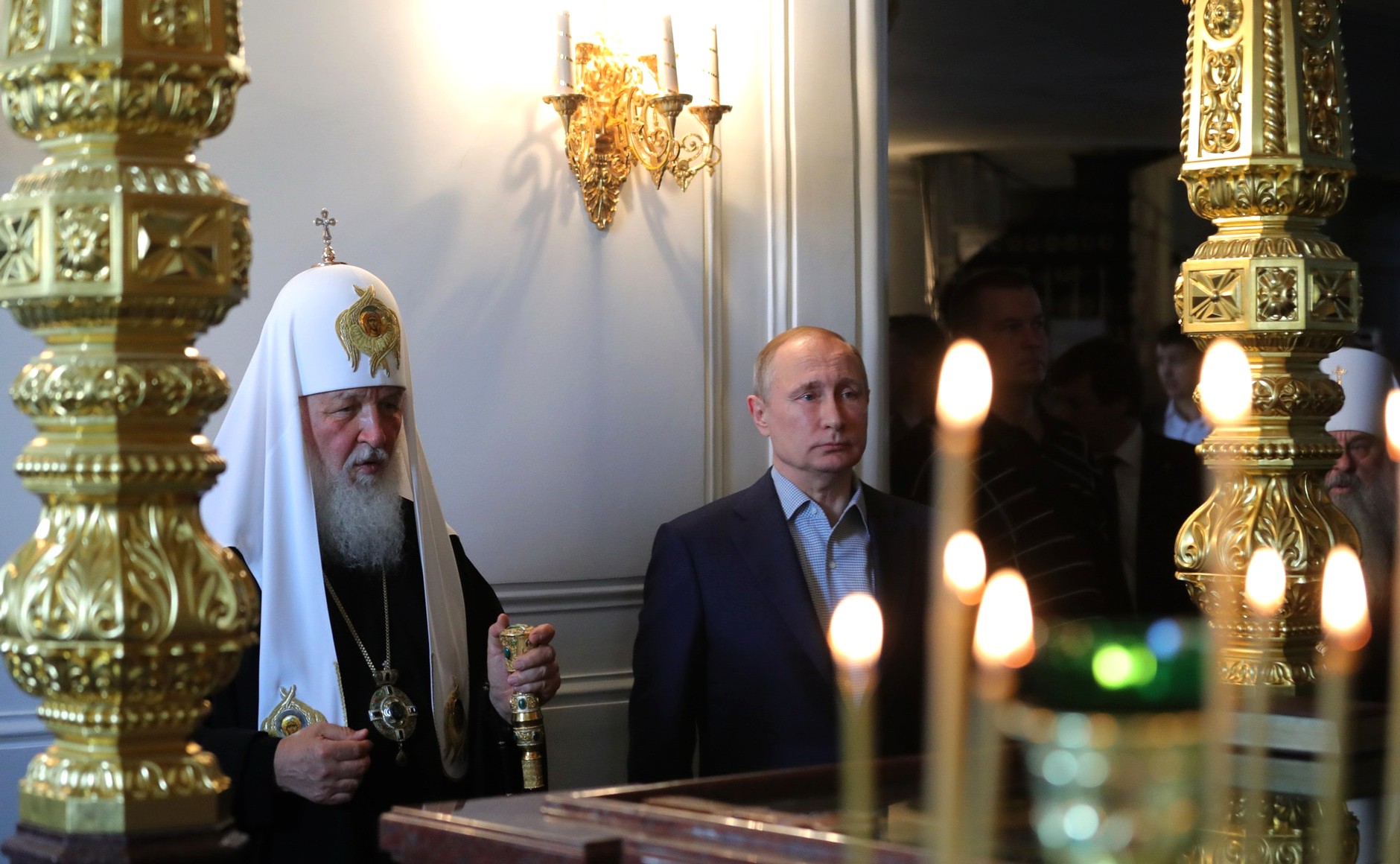 Президент России обсудил с Патриархом Кириллом проблемы Валаамского монастыря
