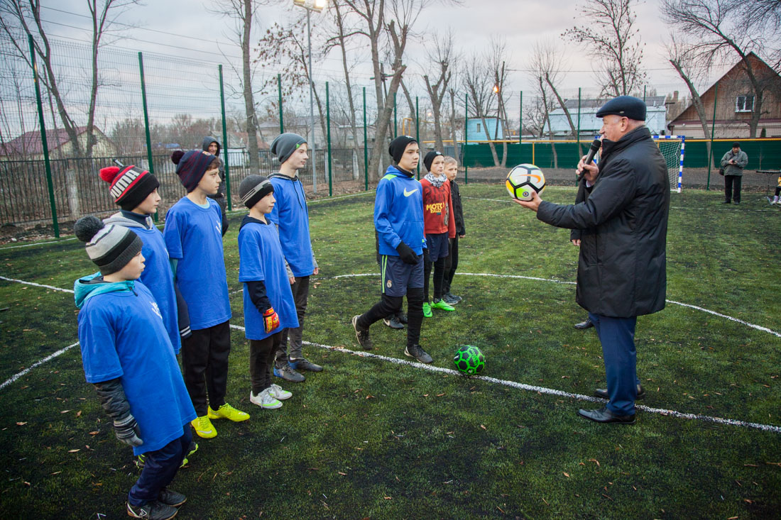 Спортивная площадка в Зубчаниновке поможет вырастить новых защитников Отечества