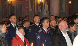 В обеспечении безопасности в Пасхальную ночь примут участие члены казачьих обществ, входящих в состав Самарского окружного казачьего общества