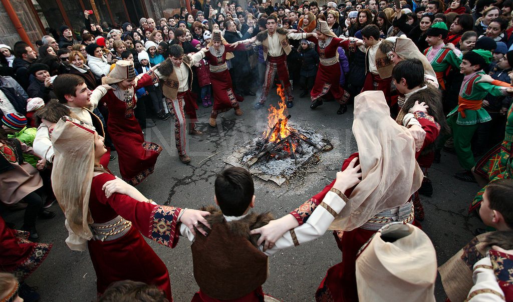 Национальный армянский праздник Терендез (Трндез)