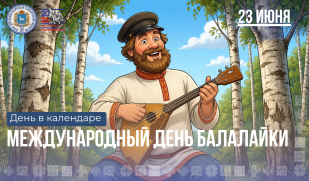 23 июня: Международный день балалайки 23 июня: Международный день балалайки