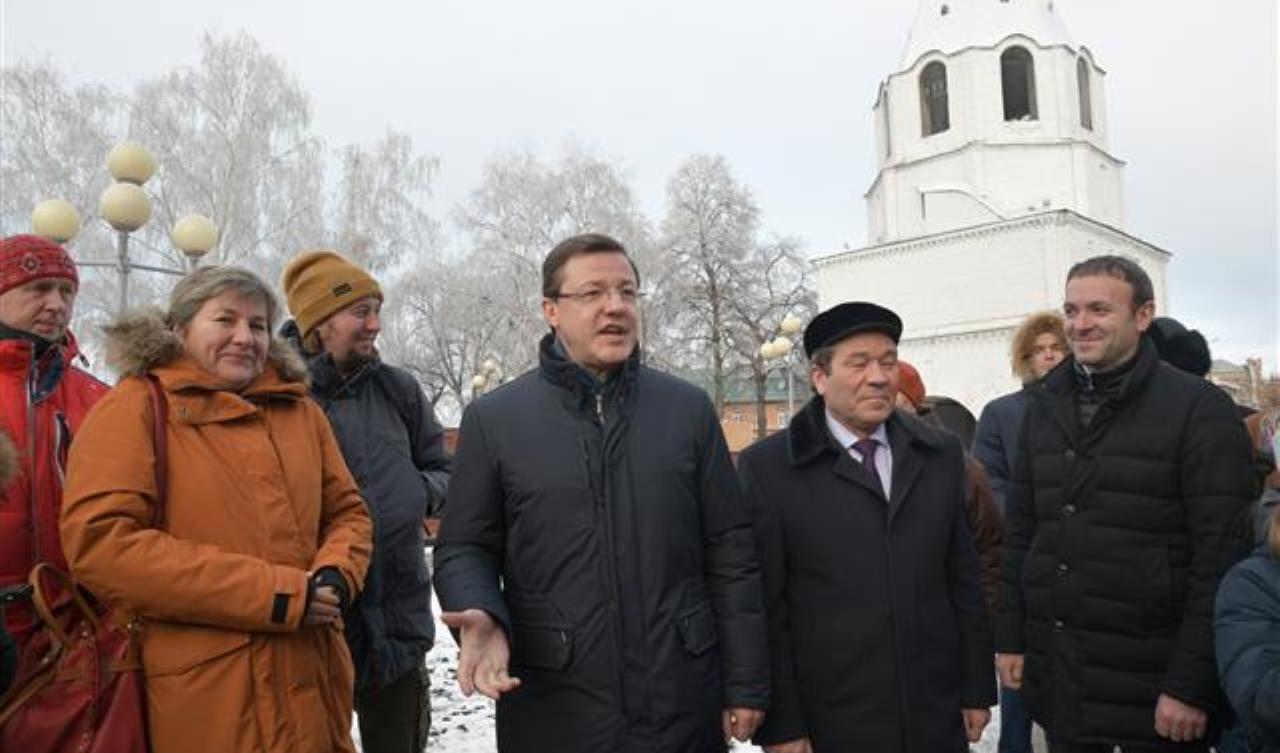 Дмитрий Азаров посетил Сызранский Кремль Дмитрий Азаров посетил Сызранский Кремль