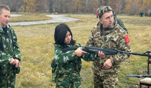 Военно-спортивные соревнованиях среди юнармейцев и кадет «Тропа  разведчика» в Тольятти