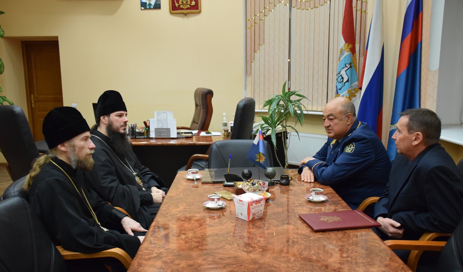 На встрече начальника УФСИН по Самарской области с духовенством обсудили вопросы дальнейшего сотрудничества