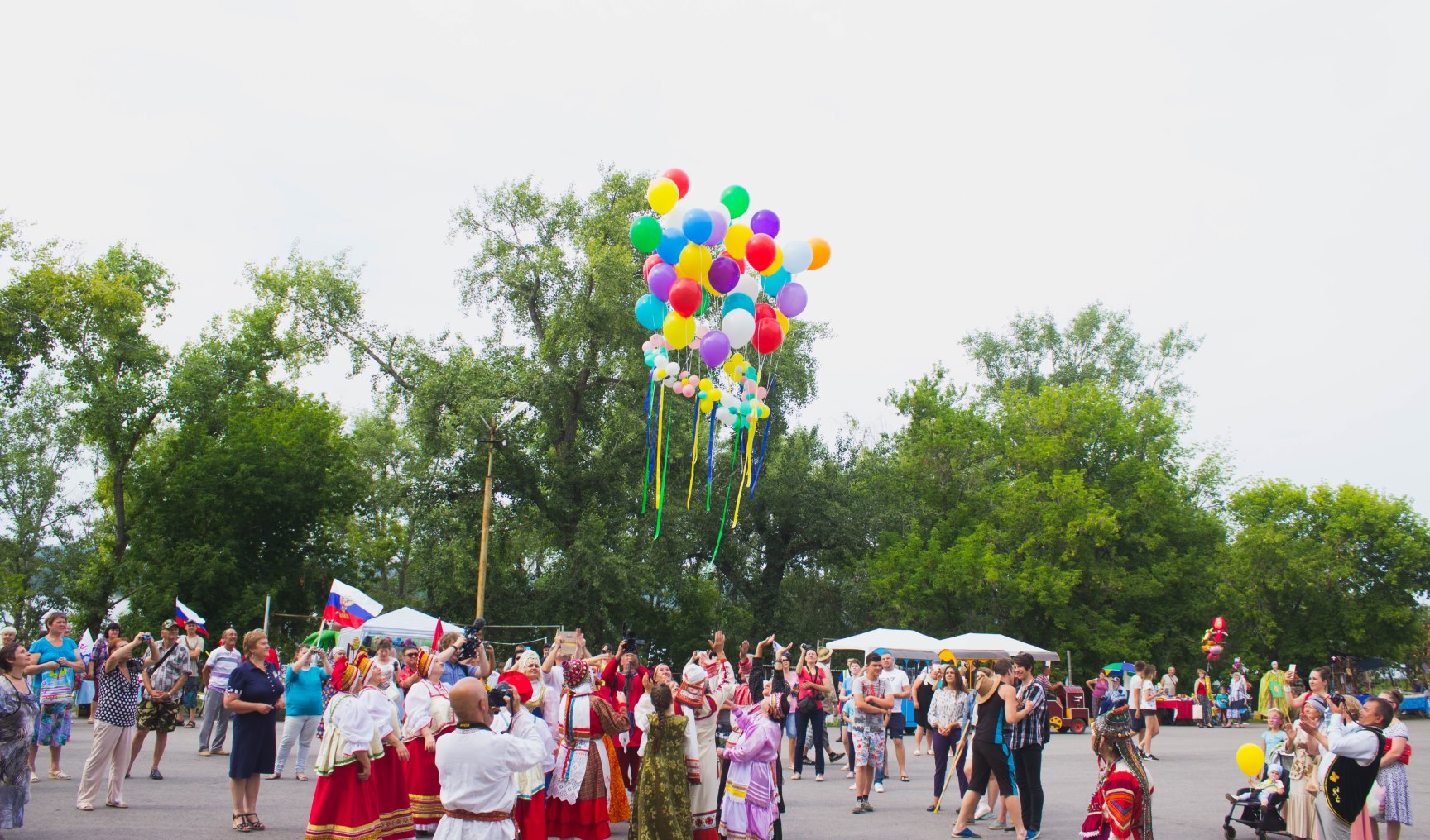В третий раз в Жигулевске прошел фестиваль национальных культур народов Поволжья «Волга. Возвращение к истокам»