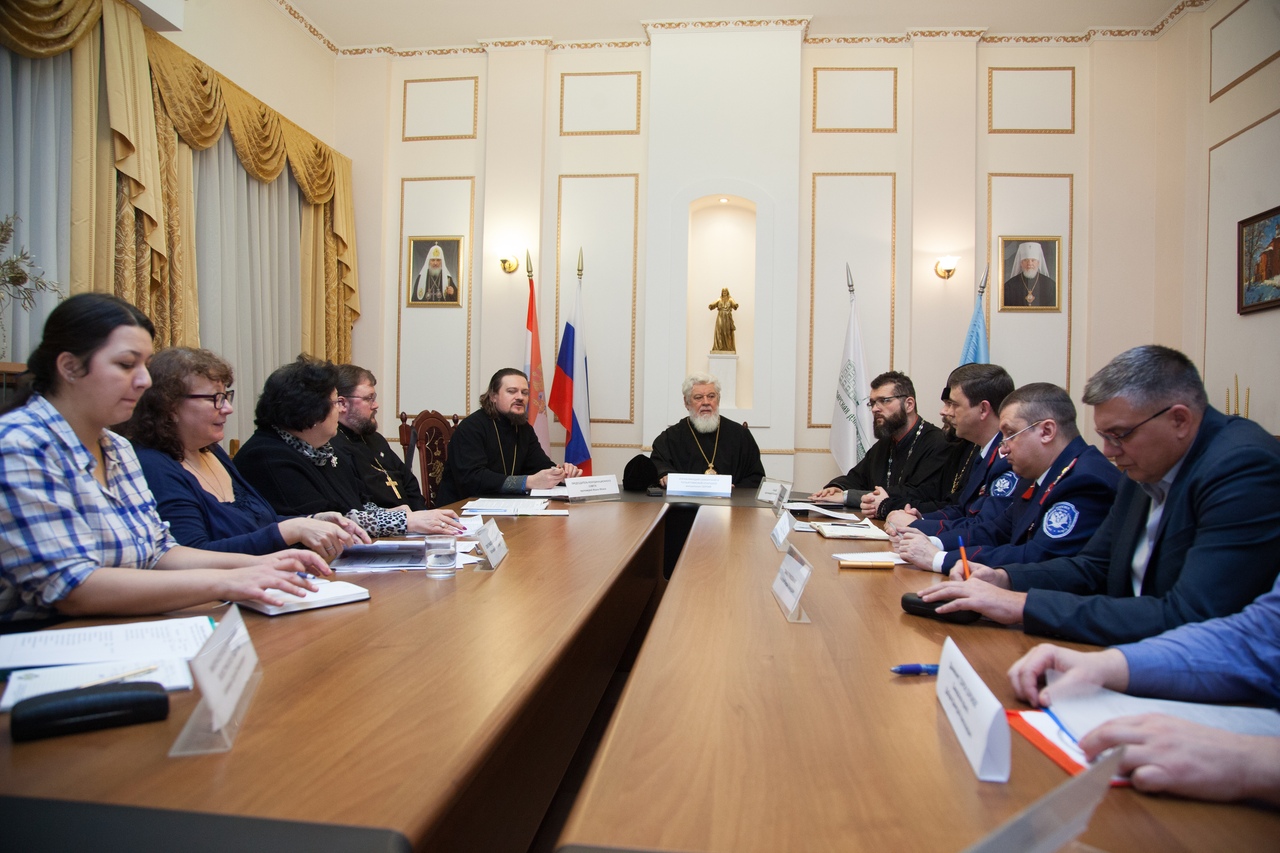 Прошло заседание Координационного совета православных общественных организаций губернии