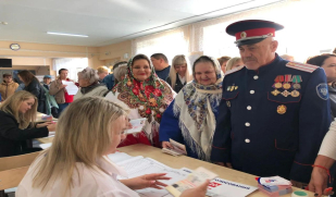 Голос за будущее: в Самарской области казаки активно участвуют в выборах Голос за будущее: в Самарской области казаки активно участвуют в выборах