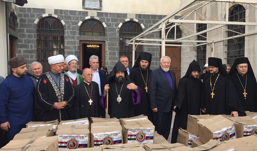 Религиозные общины России провели благотворительную акцию в Сирии