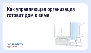 В «Госуслуги Дом» рассказали, что обязана сделать управляющая организация для подготовки дома к зиме