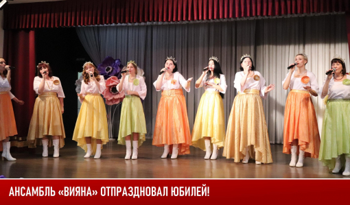 Ансамбль «Вияна» отпраздновал юбилей! Ансамбль «Вияна» отпраздновал юбилей!