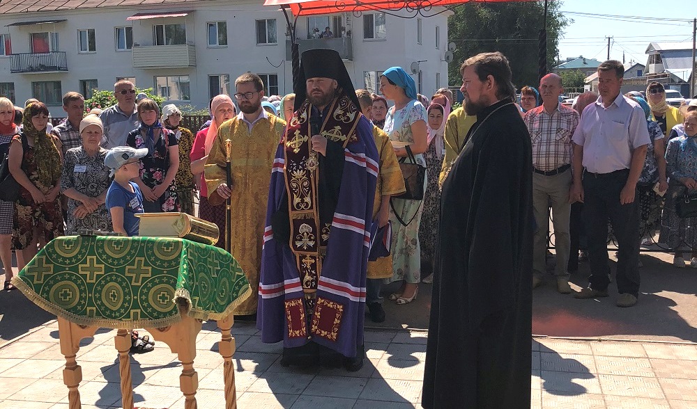 Божественная литургия в честь Архистратига Михаила в селе Шигоны