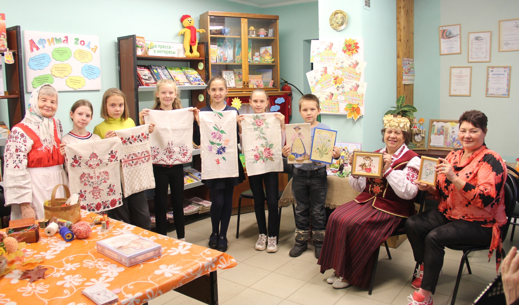 О белорусской культуре узнают в детских библиотеках Тольятти