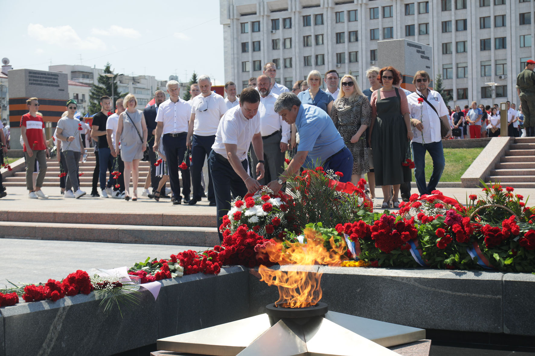 В Самарской области почтили память павших в Великой Отечественной войне