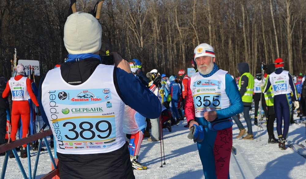 В Самарской области прошел лыжный марафон «Сокольи горы-2018»