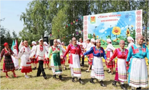 V районный чувашский праздник "Восхваляя родной язык" V районный чувашский праздник "Восхваляя родной язык"