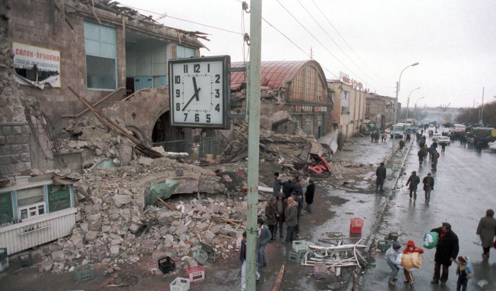 7 декабря - День памяти жертв  Спитакского землетрясения